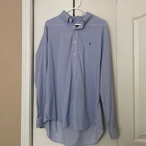 Men’s polo dress shirt